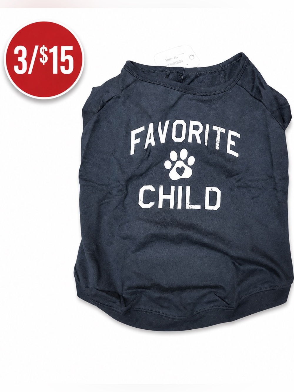 NEW! Grayson Pup NWT Favorite Child tee Size XL gray